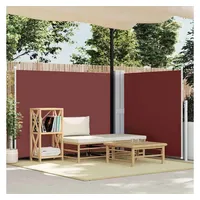 VidaXL Ausziehbare Seitenmarkise 1,4 x 10 m braun
