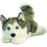 AURORA 26263 - MiYoni Husky liegend, Plüschtier 28 cm