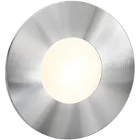 Ledscom.de LED Treppenlicht/Wandeinbauleuchte FEX für innen und außen, rund,