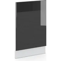 Vicco Frontblende Fame-Line, Anthrazit Hochglanz/Weiß