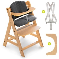 Hauck Alpha+ natural inkl. Sitzauflage jersey charcoal