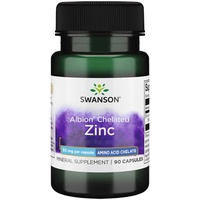 Swanson Albion Chelated Zinc 30 mg, 90 Kapseln