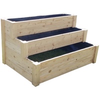 Westmann Hochbeet Urban Gardening Stufenbeet 120 x 76 x