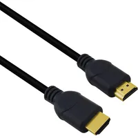Herweck Helos Anschlusskabel, HDMI Stecker/Stecker, 4K 5,0m, schwarz