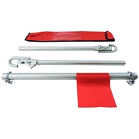DEUBA Abschleppstange 2000kg Zugkraft Pannenhilfe Auto inkl. Aufbewahrungstasche PKW