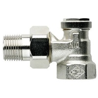 HEIMEIER Regutec Eckform DN 15 Rotguss Vernickelt