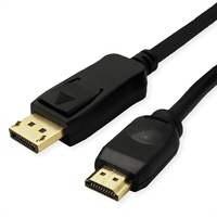 Value DisplayPort Kabel DP - UHDTV, ST/ST, Schwarz 5
