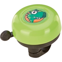 Prophete Fahrradklingel »Kinderrad Glocke«, grün mit Dino-Motiv, für Mädchen