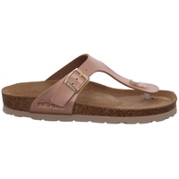 ROHDE Damen Zehentrenner Pantolette Metallic-Optik Alba 5600, Größe:36 EU,