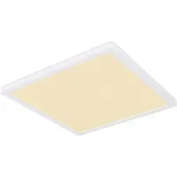 GLOBO Sapana 1 LED-Panel quadratisch Kunststoff weiß