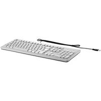 HP Tastatur DE grau (B6B64AA)