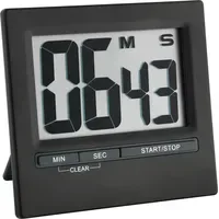 TFA Küchentimer 38,2013,01 Schwarz