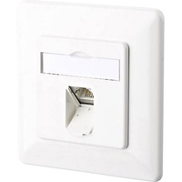 Metz BTR NETCOM Anschlussdose C6A AP 1xRJ45 rws E-DAT