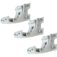 Mendler 3er-Set Wandhalterung für Markise T124, Wandkonsole Wandmontage Adapter