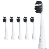 AILORIA Shine Bright Charcoal Ersatzbürstenköpfe 6er Set