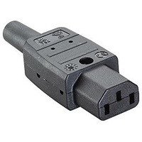Bachmann Kaltgerätedose sw Kunststoff 915.170
