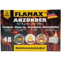Flamax Grillanzünder 48 Würfel weiß