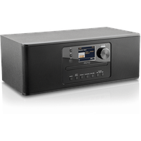 PEAQ PDR 370 BT-B Internetradio, DAB+ Radiotuner, FM Tuner,