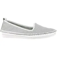 Andrea Conti Damen 21534 Slipper Weiß Weiß 001, 40