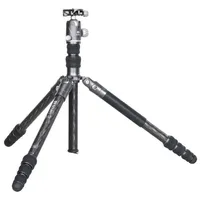Benro FBAT24CVX25 Bat Kit Carbon Stativ, Schwarz