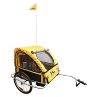 M-Wave Kinderanhänger Carry All A40 schwarz/gelb