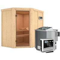 Karibu Sauna Carin-9 kWBio ofen-Steuergerät ohne Dachkranz