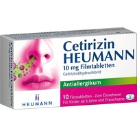 Heumann Cetirizin Heumann 10 mg Filmtabletten