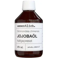 Wesentlich. Jojobaöl kaltgepresst 250ml | reines Öl (Simmondsia chinensis)