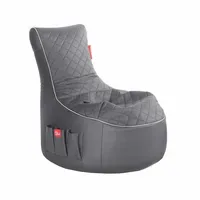 GAMEWAREZ Gaming Sitzsack Classic - Kunstleder Granite Hurricane
