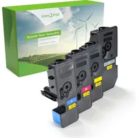Green2Print Toner Toner-Set, 4 Kartuschen 4x 1200 Seiten passend
