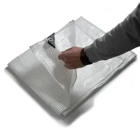 Casa pura Abdeckplane Leno 140 g/m2 Weiß/Transparent