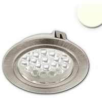 ISOLED LED Möbeleinbaustrahler MiniAMP silber, 4W, 60°, 12V DC