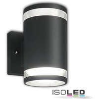 ISOLED Außenwandleuchte Aluminium 130x100x166 mm exkl. Leuchtmittel anthrazit