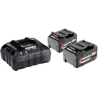 Metabo Basis-Set Li-Power 2 x 4,0 Ah + Ladegerät