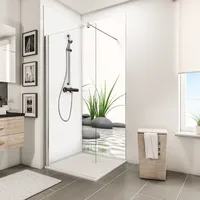 Schulte DecoDesign Duschrückwand Zen Steine & Gras 210 x
