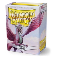 Asmodee Dragon Shield Matte Kartenhüllen Pink (100)