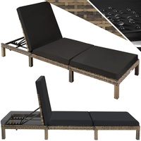 Tectake Sofia Sonnenliege 196 x 66 x 22 cm