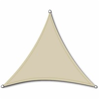 Siena Garden Solino Sonnensegel ecru 180g/m2 HDPE, 3-eckig, 3,6x3,6x3,6m