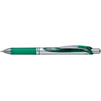 Pentel EnerGel BL77 Gelschreiber grün/silber 0,35 mm, Schreibfarbe: grün