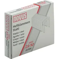 Novus Heftklammern 23/10 Blau 1000 St.