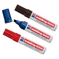 Edding 500 Permanentmarker blau