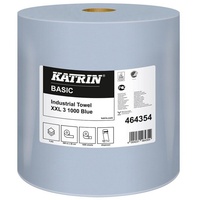Katrin Putztuchrolle XXL 3 Blue 3-lagig blau, 1.000 Blätter
