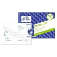 Avery Zweckform Quittung 1250 DIN A6 quer 100Blatt