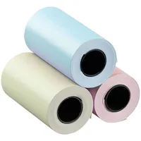 Callstel 3er-Set selbstklebende Etiketten-Rollen, 57 mm Breite, je 4,5
