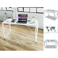VidaXL Schreibtisch mit Weltkarte