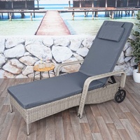Mendler Carrara Sonnenliege 197 x 71 x 108 cm