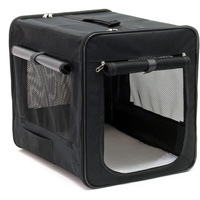 Wiltec Faltbare Transportbox für Haustiere, Größe M (58x46x53 cm),