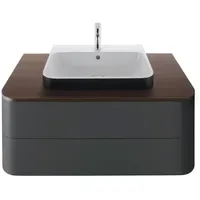 Duravit Happy D.2 Plus 100x55cm, m 1 Ausschn, Nussb
