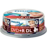 Philips 1x25 Philips DVD+R 8,5GB DL 8x IW SP
