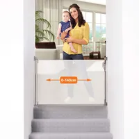 Dreambaby Tür- und Treppenschutzgitter 12-140 cm weiß